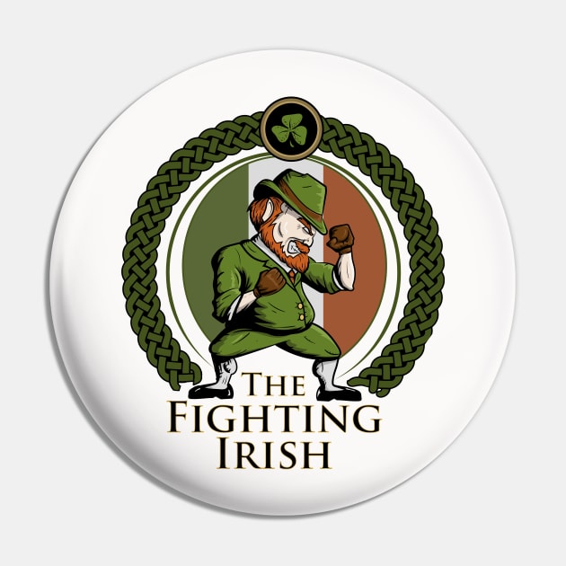 Fighting Irish Pin by Illcesar