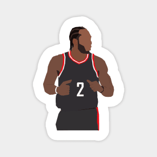 Kawhi Leonard - Toronto Raptors Magnet