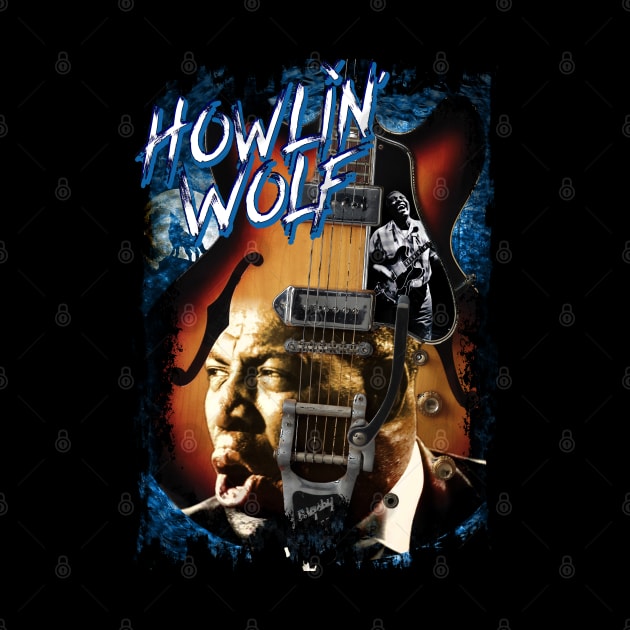 Howlin' Wolf Design by HellwoodOutfitters