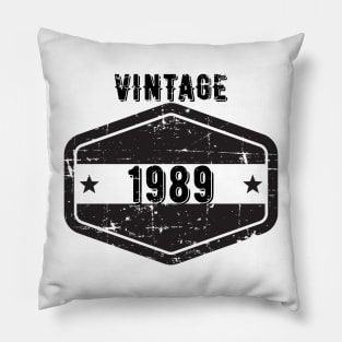 Vintage 1989 Pillow