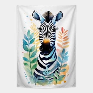 Zebra nature children Tapestry