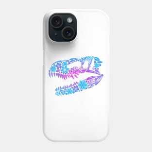 Dia De  Los Muertos Tyranosaurus Rex Phone Case