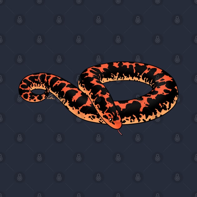 Nuclear Kenyan Sand Boa by anacecilia