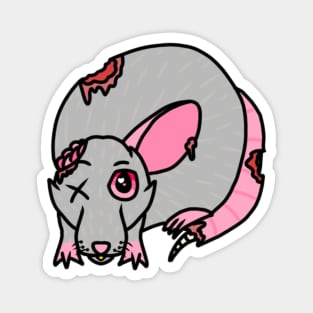 Zombie Rat Magnet