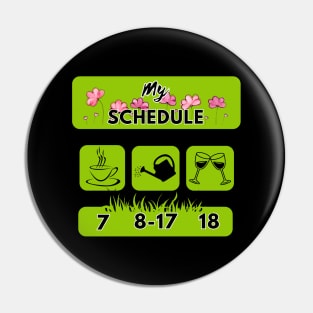 gardener's schedule Pin