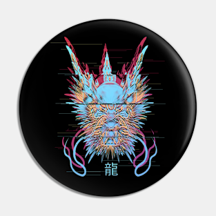 Glitched Pins And Buttons Teepublic Uk - neon blue pentagram symbol roblox