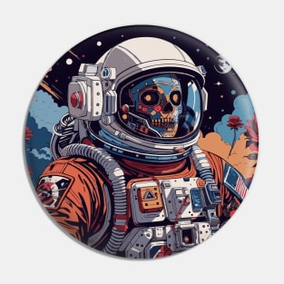 Zombie Astronaut Pin