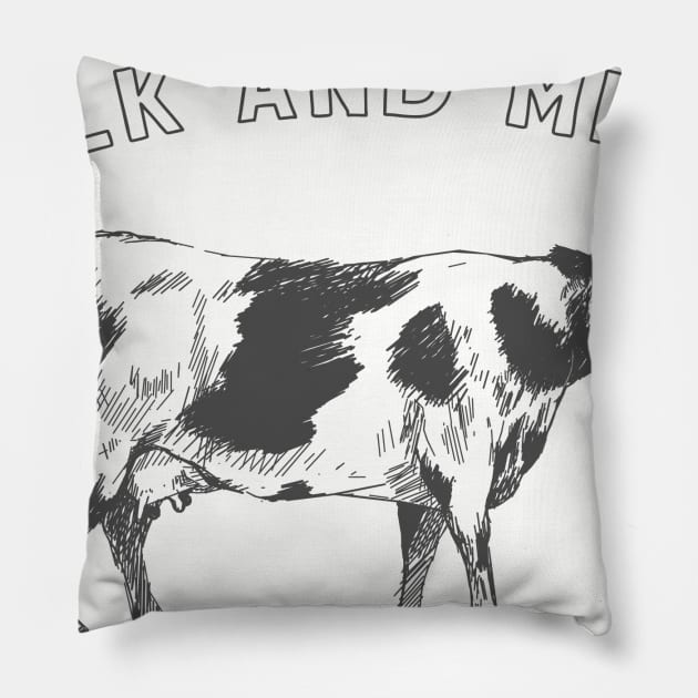 milk and meal Pillow by GS