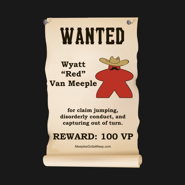 Wanted Red by MeeplesGottaMeep