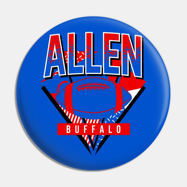 Vintage Buffalo Football Allen Pin by funandgames