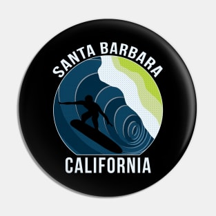 Santa Barbara California Pin