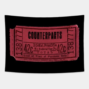 Counterparts ticket Tapestry