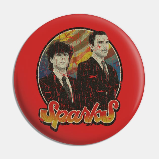 VINTAGE RETRO STYLE -Sparks Band 70s Pin by lekhartimah