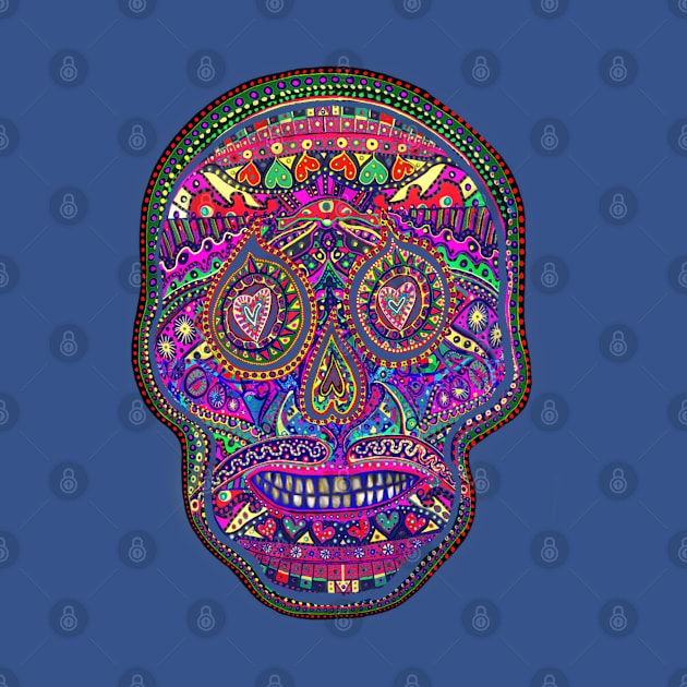 Sugar Skull Day of the Dead I by A For Animals