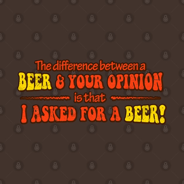 Beer Opinion (Retro - Worn) by Roufxis