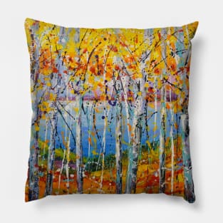 Autumn jazz Pillow