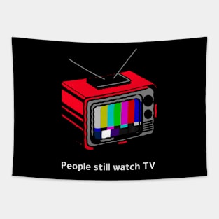 People still watch TV Tapestry