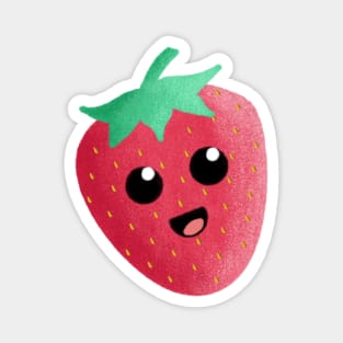 Cute Strawberry Magnet