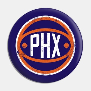 Phoenix Retro Ball - Purple 1 Pin