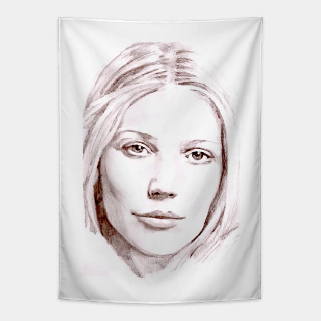 Gwyneth Paltrow Tapestry by Grant Hudson