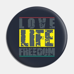 love live freedom Pin