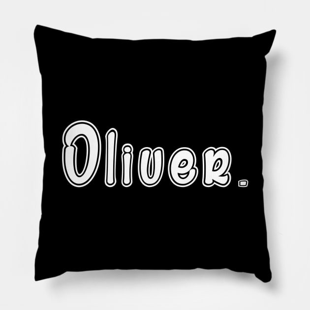 Oliver Name Pillow by CanCreate