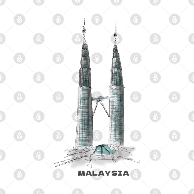 Petronas Twin Towers | Malaysia by PreeTee 