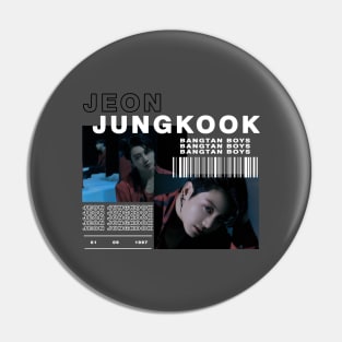 Kpop Designs Jungkook BTS Pin