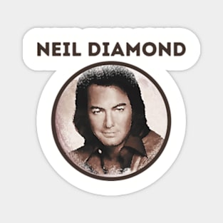 neil diamond || light blue Magnet