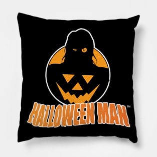 Halloween Man Logo Tee Pillow