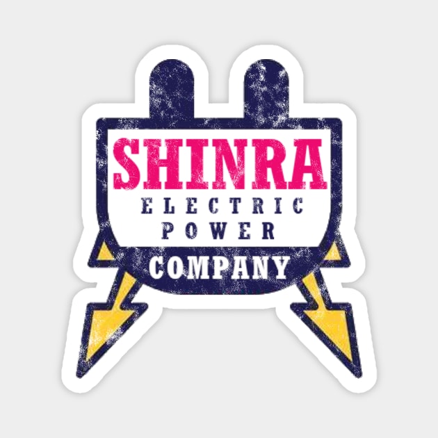 Shinra Electrical Power Company Magnet by StebopDesigns