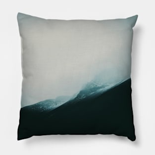 Misty mountains 2 Pillow