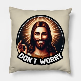 Philippians 4:6 Don't Worry Pillow