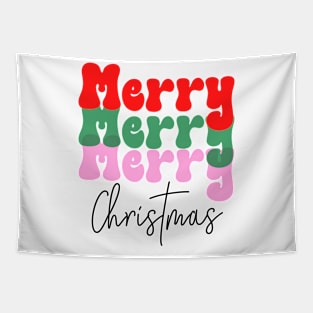 Merry Christmas Tapestry