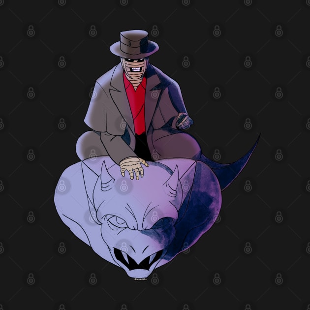 Darkman TAS promo art by Wonder design