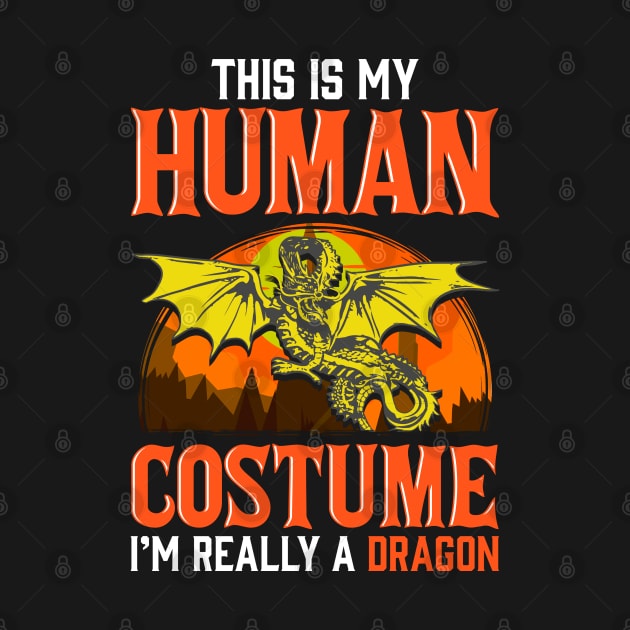 Human Costume Im Really A Dragon by E