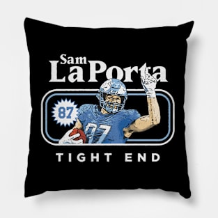 Sam Laporta Detroit Cover Pillow