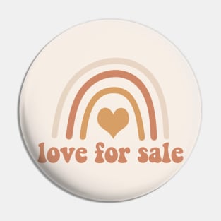 love for sale Pin