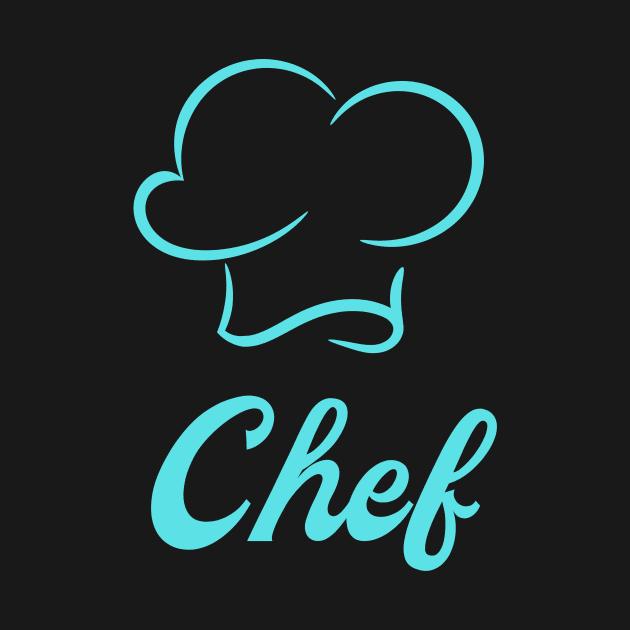 Chef Kitchen Hat Cooking by Foxxy Merch