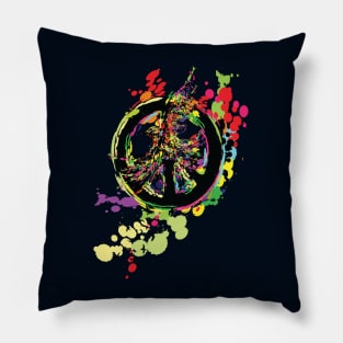 Peace & Peace Pillow