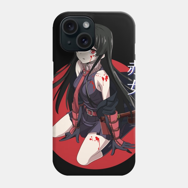 Akame ga Kill - Akame Phone Case by Hala Art