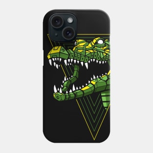 Cyber Crocodile Punk Phone Case