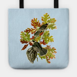 Audubons Canada Jays in White Oak Tote