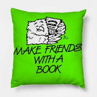 Make Friends With a Book Pillow