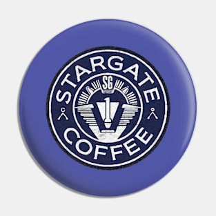 Coffee Stargate Pin