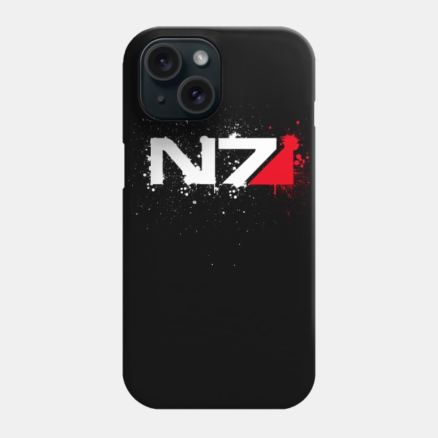 N7 Splatter MkII Phone Case by Draygin82