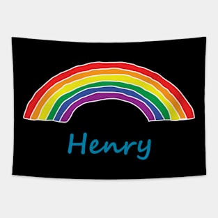 Henry Pride Rainbow Tapestry