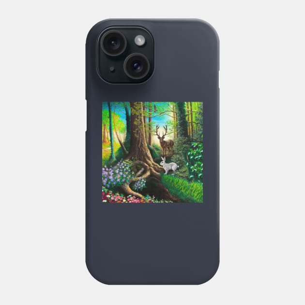 The Enchanted Forest Phone Case by soulfulprintss8