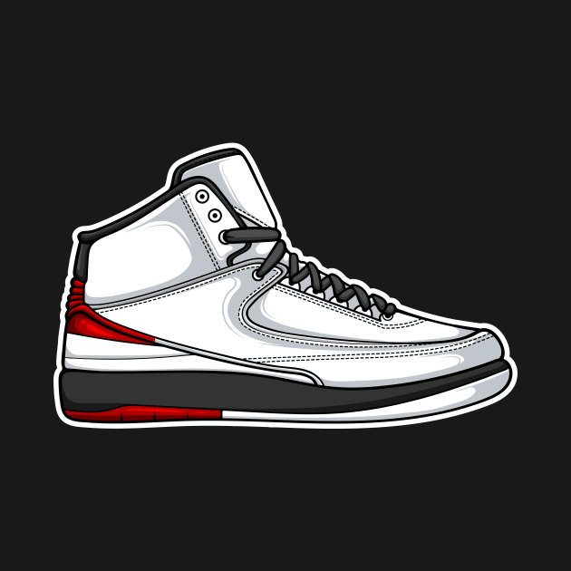 AJ 2 Retro Sneaker by milatees