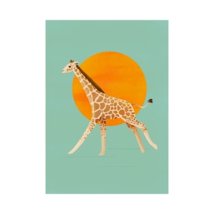 Giraffe and Sun T-Shirt